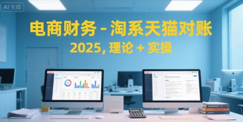 电商财务-淘系天猫对账2025，理论+实操网赚项目-副业赚钱-互联网创业-资源整合御文网赚