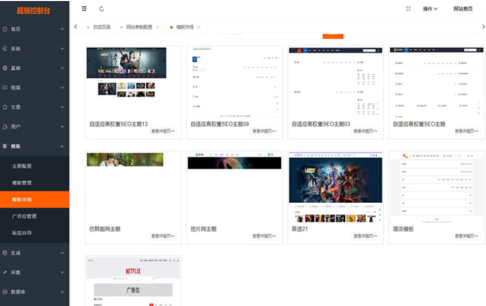 最新Pro版视频影视系统 电影管理系统源码 电影院播放系统含9套模板网赚项目-副业赚钱-互联网创业-资源整合御文网赚