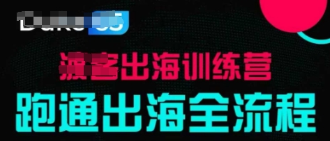 出海训练营基础课，​跑通出海全流程，实战案例拆解网赚项目-副业赚钱-互联网创业-资源整合御文网赚