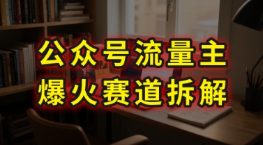 AI公众号流量主爆火赛道拆解—剧评领域，86分钟干货分享网赚项目-副业赚钱-互联网创业-资源整合御文网赚