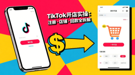 大熊跨境·TikTok从开店到投流的进阶课网赚项目-副业赚钱-互联网创业-资源整合御文网赚