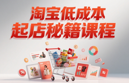 子枫老师·淘宝低成本起店系统课网赚项目-副业赚钱-互联网创业-资源整合御文网赚