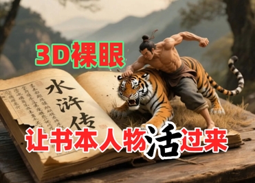 77c376ae292b261d957c6155b26644de.jpeg 书本人物裸眼3D视频,新的玩法,流量超猛,保姆级教程