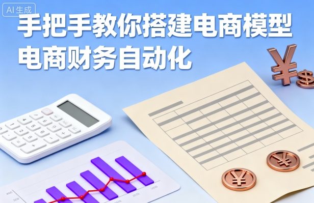 手把手教你搭建电商模型-电商财务自动化网赚项目-副业赚钱-互联网创业-资源整合御文网赚