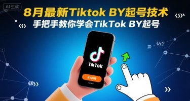 8月最新Tiktok搬运起号技术，手把手教你学会TikTok搬运起号网赚项目-副业赚钱-互联网创业-资源整合御文网赚