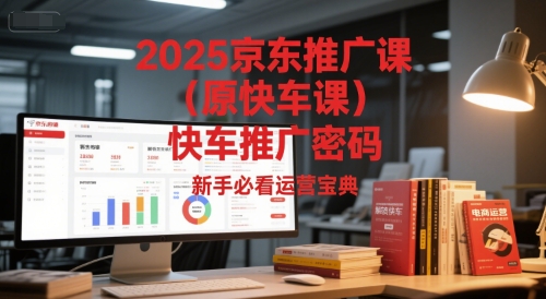 2025京东推广课(原快车课)解锁京东快车推广密码，新手必看运营宝典网赚项目-副业赚钱-互联网创业-资源整合御文网赚