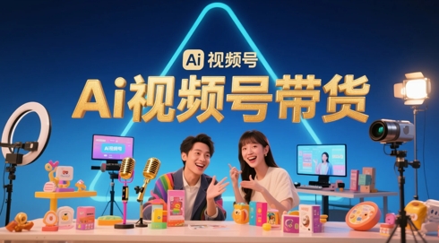 风口已至！AI视频号带货轻松月入过1W，99%的普通人却卡在内容制作门槛网赚项目-副业赚钱-互联网创业-资源整合御文网赚