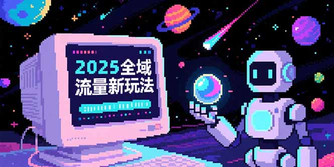 2025全域流量新玩法，O5A无潜入池方法论，基础逻辑+实战技巧全解析网赚项目-副业赚钱-互联网创业-资源整合御文网赚