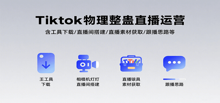 Tiktok物理整蛊直播运营，包含工具下载/直播间搭建/直播素材获取/跟播思路等网赚项目-副业赚钱-互联网创业-资源整合御文网赚