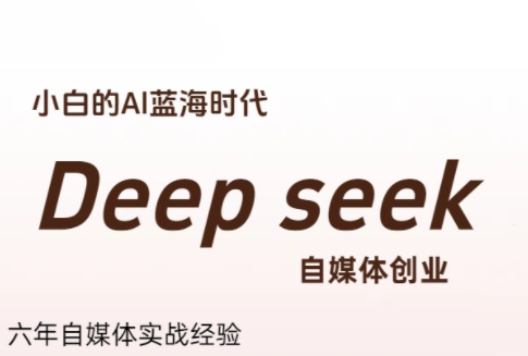 冰冰老师·普通人如何利用Deepseek创业网赚项目-副业赚钱-互联网创业-资源整合御文网赚
